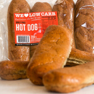 WLLC | Low Carb Hot Dog Buns - Keto & Vegan Diet Friendly