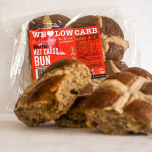 WLLC | Low Carb Hot Cross Buns - Keto & Vegetarian Diet Friendly