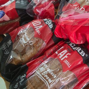 Collapsed Small Low Carb Bread (250g)