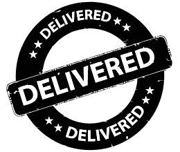 delivered stamp vector grunge round 260nw 2668026257 vectorized