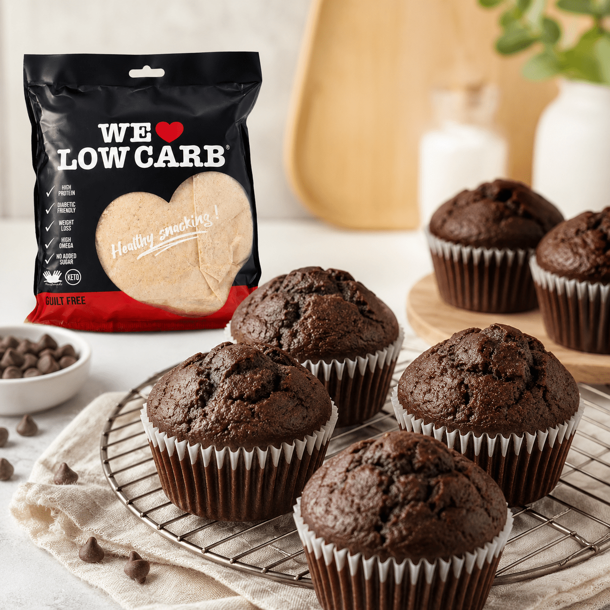 chocolate muffins